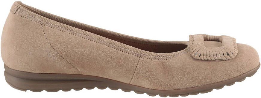 Gabor Ballerina's Florence comfort schoen zakelijke schoen elastische afwerking comfortbreedte g (= breed)