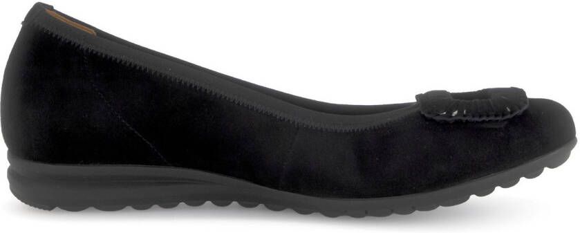 Gabor Ballerina's Florence comfort schoen zakelijke schoen elastische afwerking comfortbreedte g (= breed)