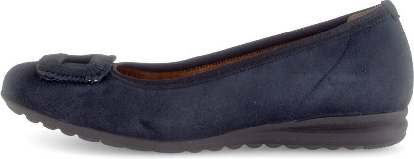 Gabor Ballerina's Florence comfort schoen zakelijke schoen elastische afwerking comfortbreedte g (= breed)