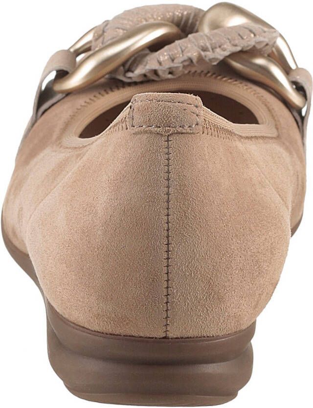 Gabor Ballerina's Florence sleehak comfortabele schoen slipper zakelijke schoen in breedte g (=wijd)