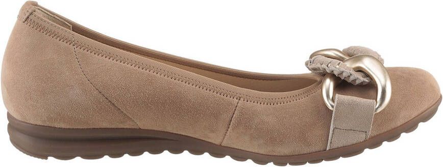 Gabor Ballerina's Florence sleehak comfortabele schoen slipper zakelijke schoen in breedte g (=wijd)