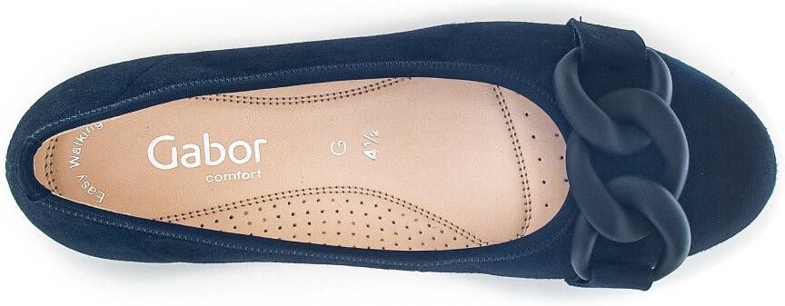 Gabor Ballerina's Florence sleehak comfortabele schoen slipper zakelijke schoen in breedte g (=wijd)