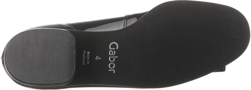 Gabor Ballerina's Flats kitten heel feestelijke schoenen met decoratieve strik