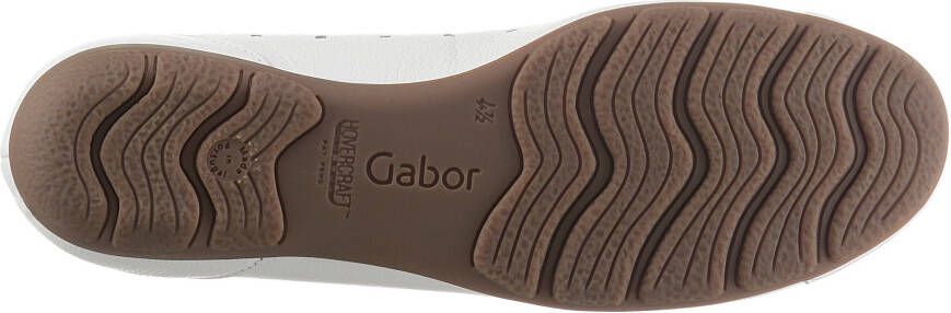 Gabor Ballerina's Slipper vrijetijdsschoen lage schoen met luchtig gaatjespatroon