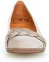 Gabor Ballerina's Feestelijke schoen slipper business schoen met decoratieve riem in metallic-look - Thumbnail 3