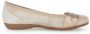 Gabor Ballerina's Feestelijke schoen slipper business schoen met decoratieve riem in metallic-look - Thumbnail 4