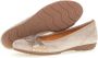 Gabor Ballerina's Feestelijke schoen slipper business schoen met decoratieve riem in metallic-look - Thumbnail 7