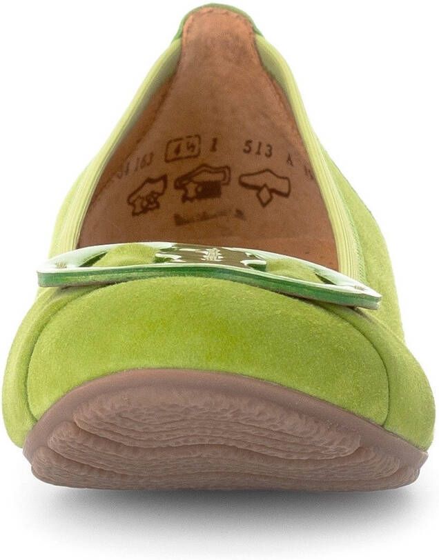 Gabor Ballerina's platte schoenen instappers met hovercraft luchtkamer-zool