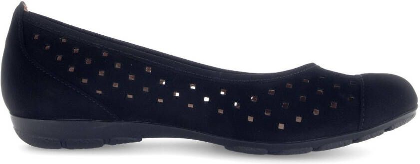 Gabor Ballerina's slipper zakelijke schoen lage schoen met hovercraft luchtkamerloopzool