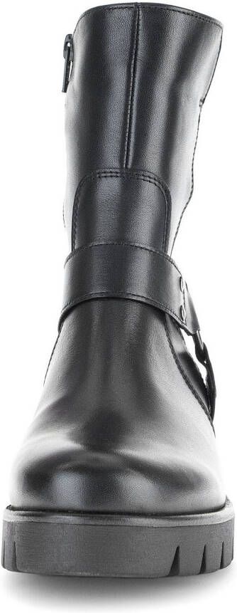 Gabor Bikerboots blokhak enkellaars laarzen met best fitting-uitrusting