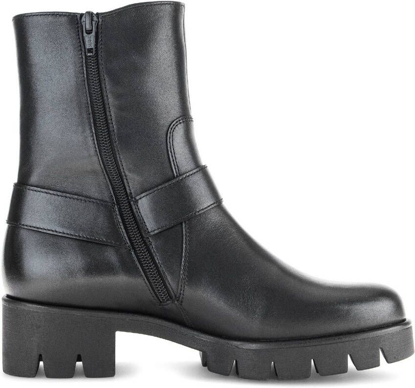 Gabor Bikerboots blokhak enkellaars laarzen met best fitting-uitrusting