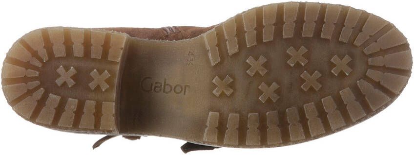 Gabor Bikerboots Rhodos met verstelbare gespriempjes