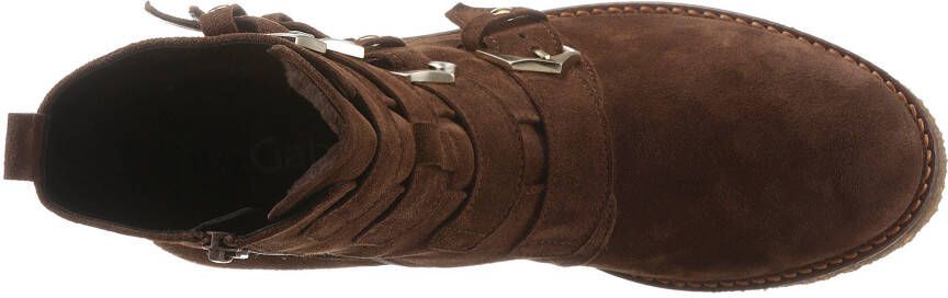 Gabor Bikerboots Rhodos met verstelbare gespriempjes