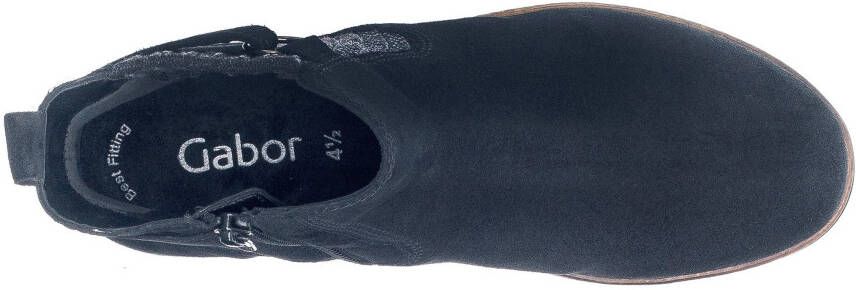 Gabor Chelsea-boots blokhak enkellaars business schoen met best fitting