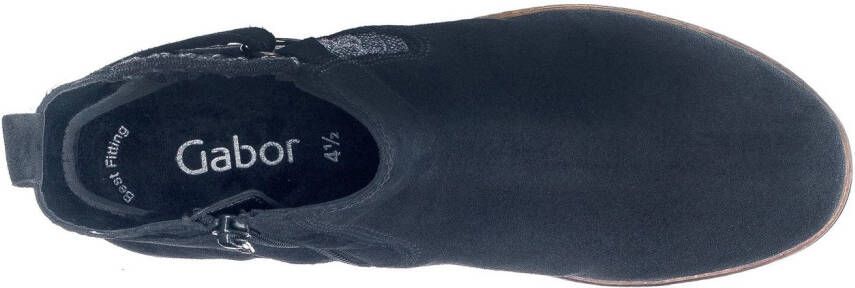Gabor Chelsea-boots blokhak enkellaars business schoen met best fitting