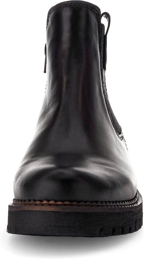 Gabor Chelsea-boots Davos blokhak herfstmode in comfortabele schoenwijdte g (= breed)