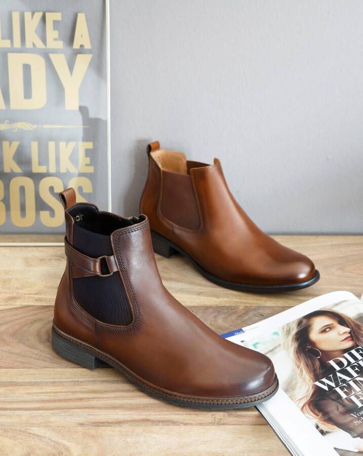 Gabor Chelsea-boots met brede stretchinzet