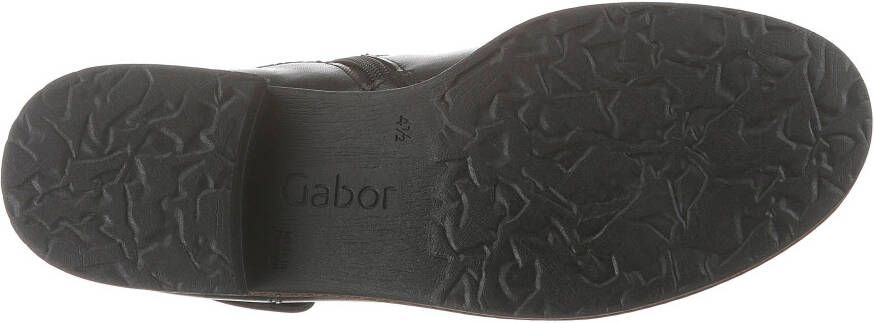 Gabor Chelsea-boots blokhak enkellaarsje businessmode met stretch inzet - Foto 5