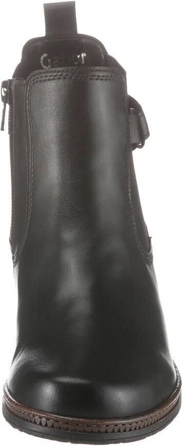 Gabor Chelsea-boots blokhak enkellaarsje businessmode met stretch inzet - Foto 6