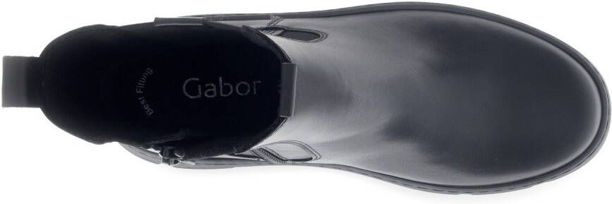 Gabor Chelsea-boots plateau instappers enkellaars met best fitting