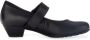 Gabor Zwarte Leren Pumps Black Dames - Thumbnail 6