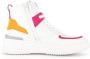 Gabor Witte Leren Hoge Sneakers Multicolor Dames - Thumbnail 6