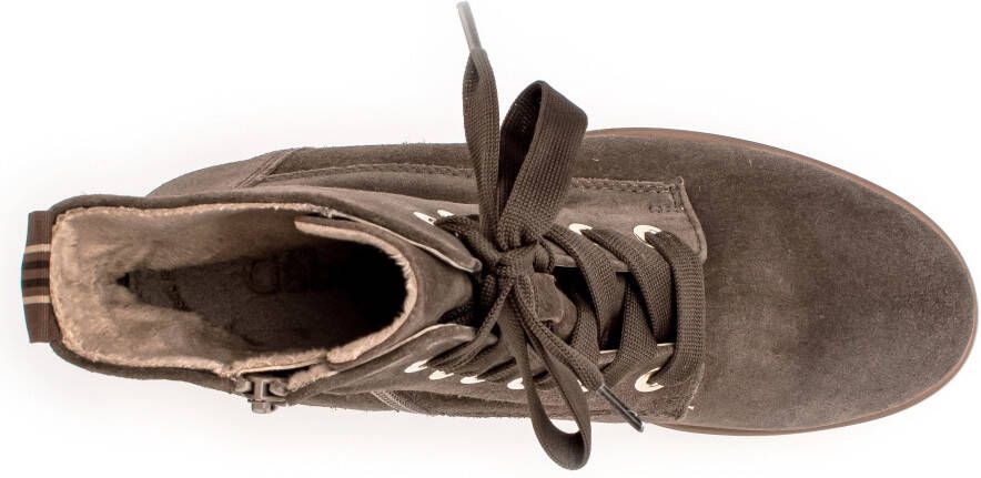 Gabor Hoge veterschoenen met praktische ritssluiting