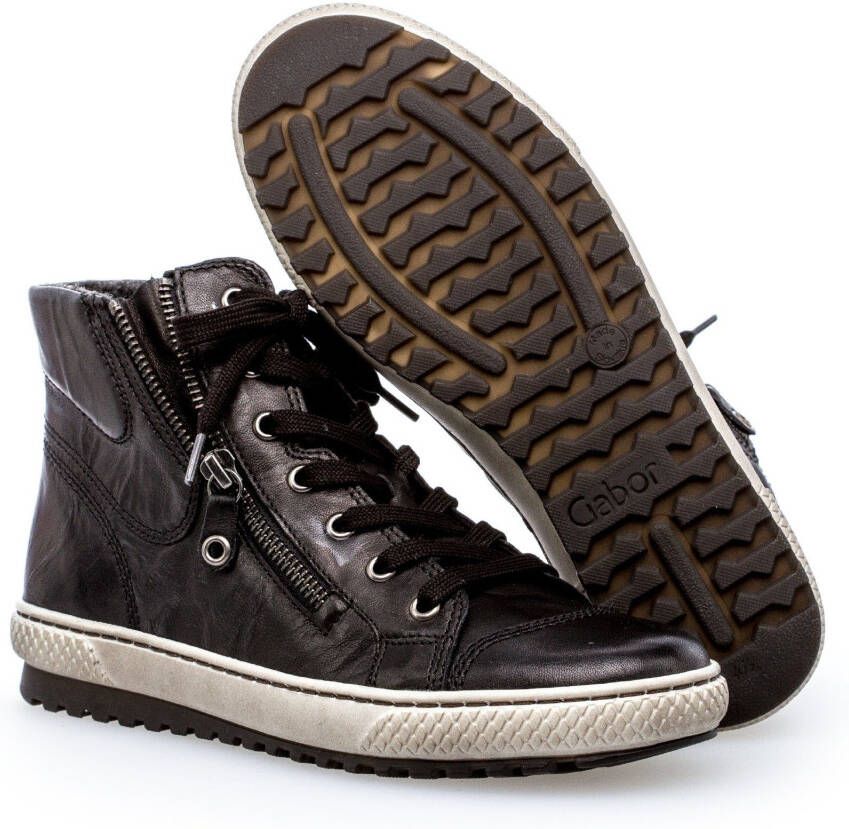Gabor Dames Veterschoenen zwart Dames Veterschoenen zwart - Foto 4