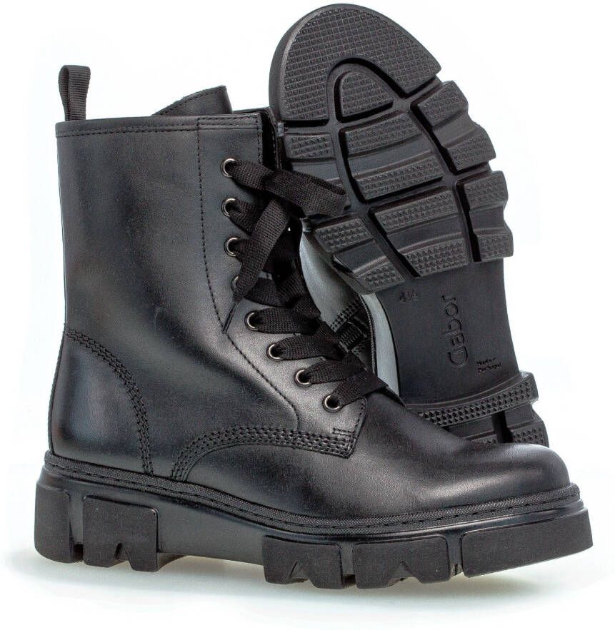 Gabor Hoge veterschoenen met binnenrits