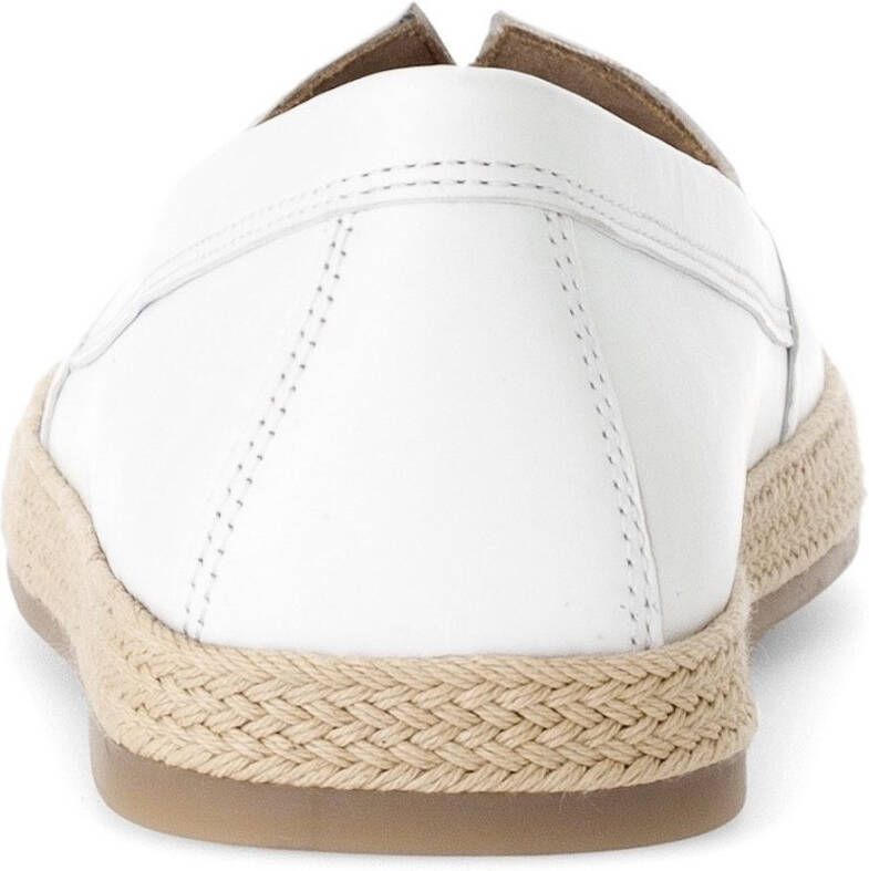 Gabor Instappers instapper comfortabele schoen platte schoenen met jute bekleed plateau