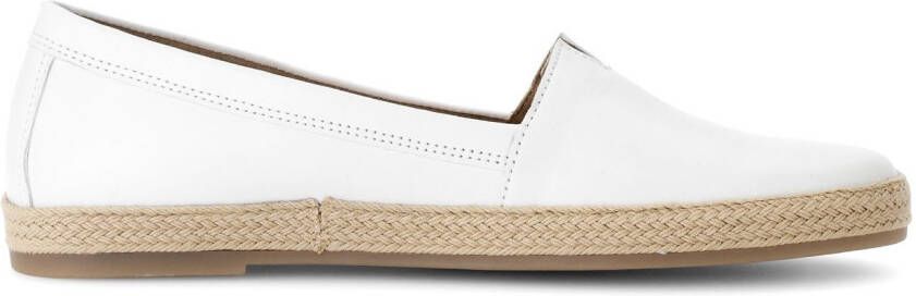 Gabor Instappers instapper comfortabele schoen platte schoenen met jute bekleed plateau