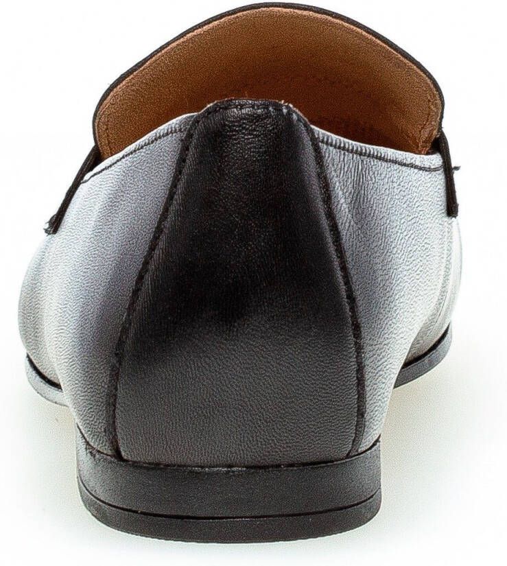 Gabor Loafers Slipper business schoen met versierband en blokhak
