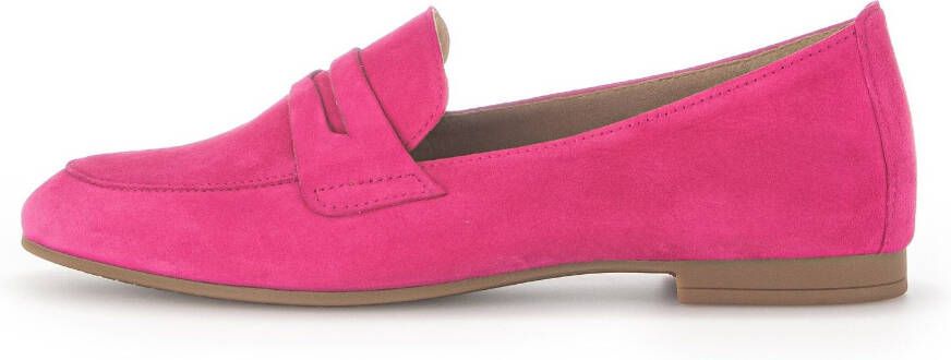 Gabor Loafers Slipper business schoen met versierband en blokhak