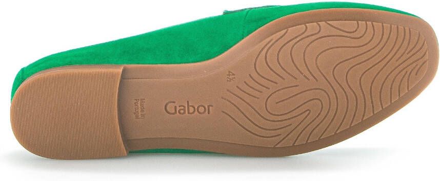 Gabor Loafers Slipper business schoen met versierband en blokhak