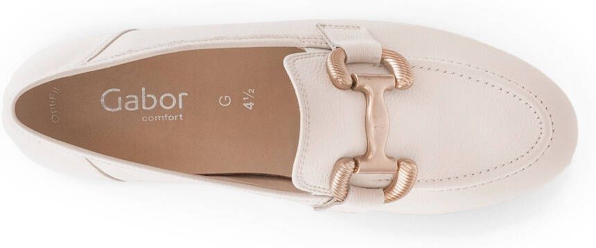 Gabor Instappers Florence Slipper business schoen instapschoen met elegante siersnoer breedte G