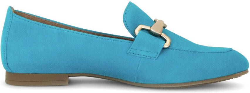 Gabor Instappers loafer lage schoen zakelijke schoen met elegante decoratieve gesp