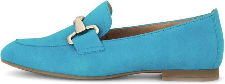 Gabor Instappers loafer lage schoen zakelijke schoen met elegante decoratieve gesp