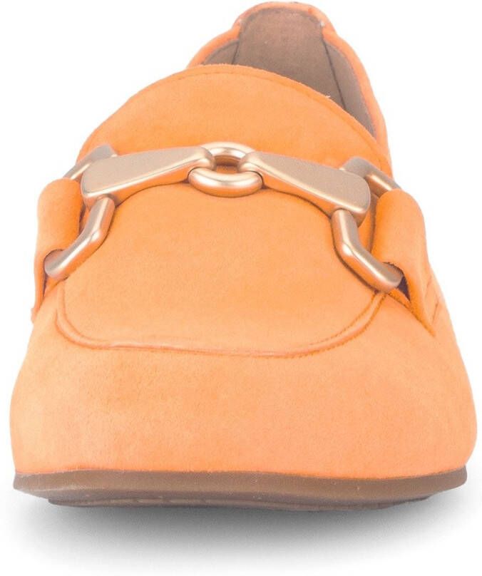 Gabor Instappers loafer lage schoen zakelijke schoen met elegante decoratieve gesp