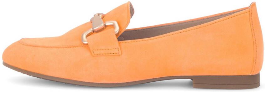 Gabor Instappers loafer lage schoen zakelijke schoen met elegante decoratieve gesp