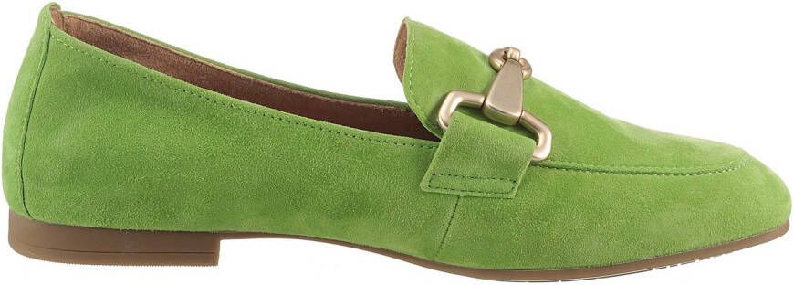 Gabor Instappers loafer lage schoen zakelijke schoen met elegante decoratieve gesp