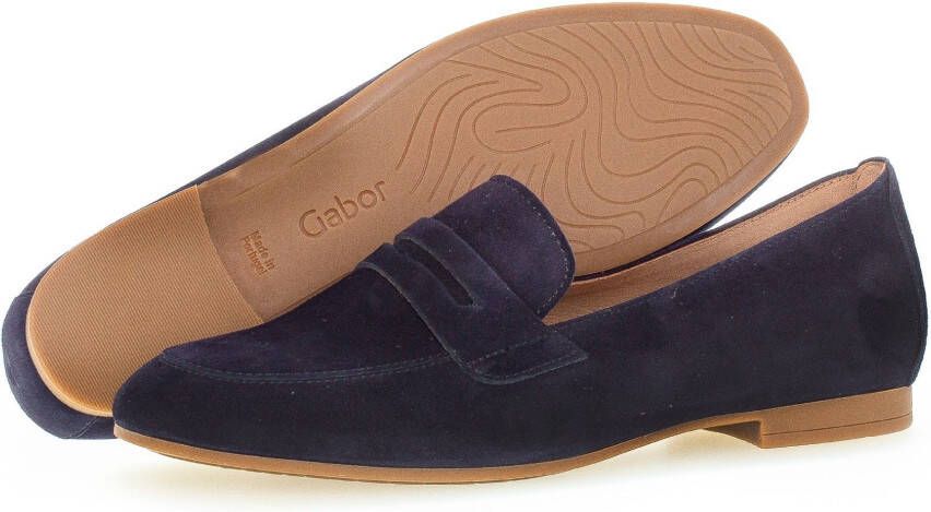 Gabor Loafers Slipper business schoen met subtiele blokhak