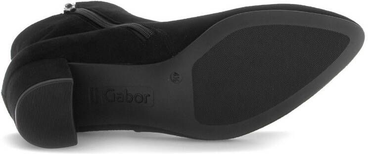 Gabor Laarsjes blokhak zakelijke enkellaarsjes in smalle vorm