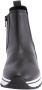 Gabor Zwarte Leren Sneaker Boot Black Dames - Thumbnail 3