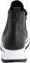 Gabor Zwarte Leren Sneaker Boot Black Dames - Thumbnail 5