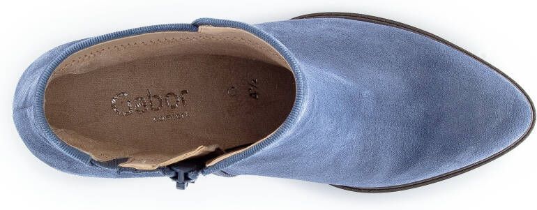 Gabor Enkellaarsjes blauw Suede Dames - Foto 12