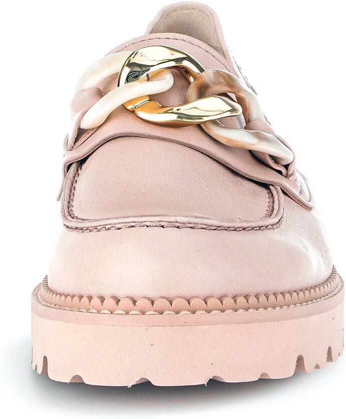 Gabor Loafers met goudkleurige sierketting