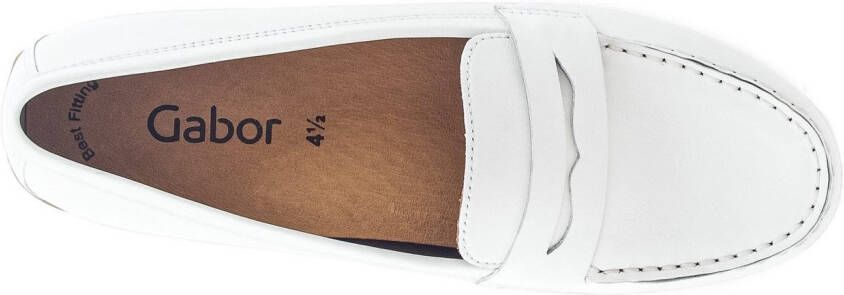 Gabor Mocassins lage schoen zakelijke schoen instapschoen met sierband