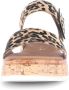 Gabor Leopard Sandalen beige Suede Dames - Thumbnail 11