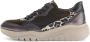 Gabor Plateausneakers veterschoen halfhoge schoen met modieuze contrast inzetten - Thumbnail 7