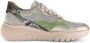 Gabor Plateausneakers veterschoen halfhoge schoen met modieuze contrast inzetten - Thumbnail 3